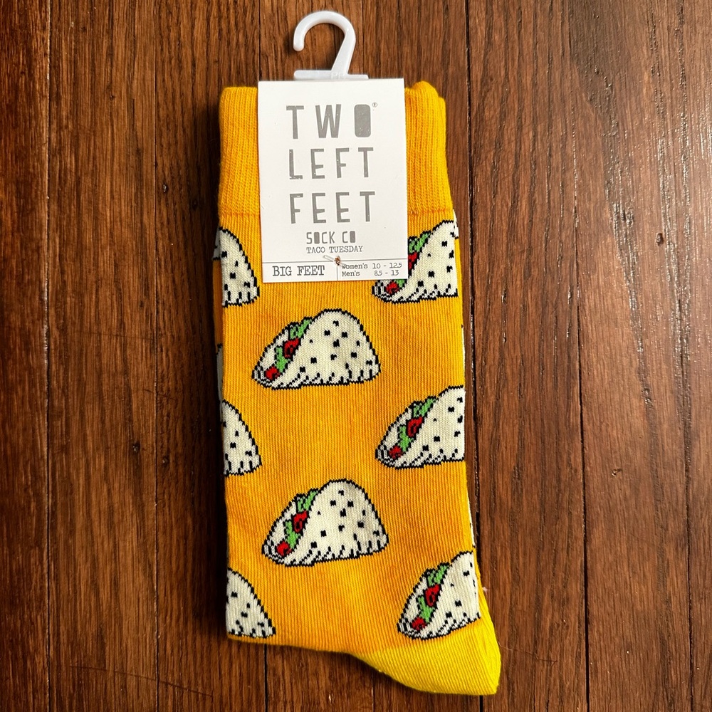 Taco Socks (Golden Yellow)